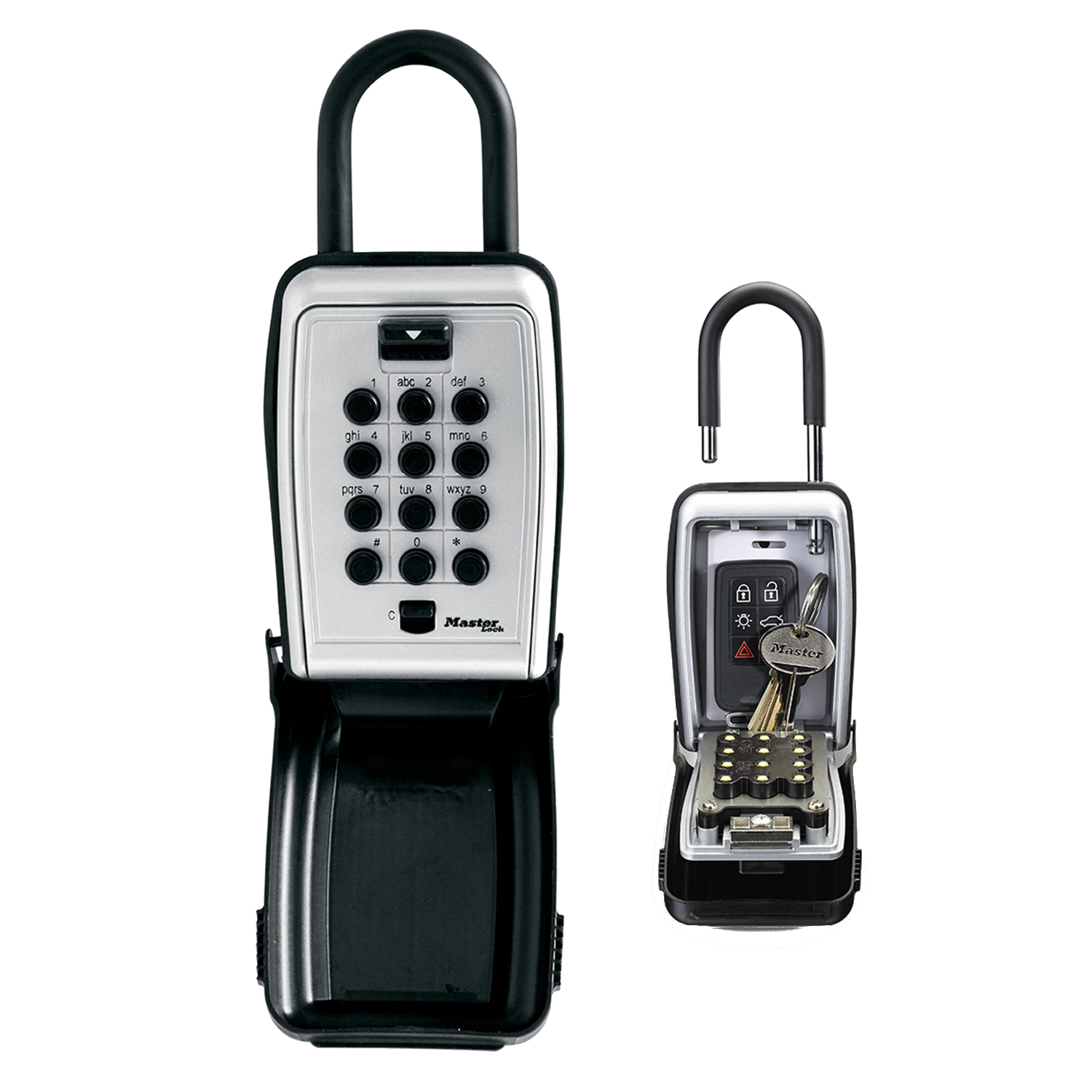 Master Lock Drucktasten-Schlüsselkasten 5422EURD mit Bügel